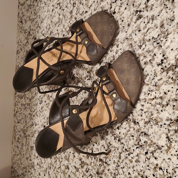 Louis Vuitton Wedges - Picture 1 of 2